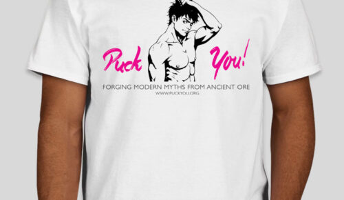 White Puck You Shirt