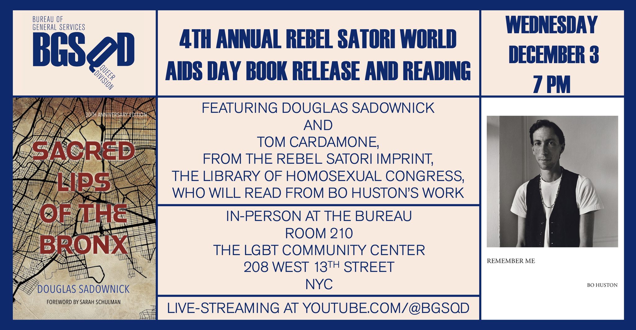4th Annual World AIDS Day Reading